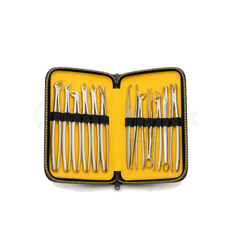 10-Piece Dental Extraction Forceps Kit