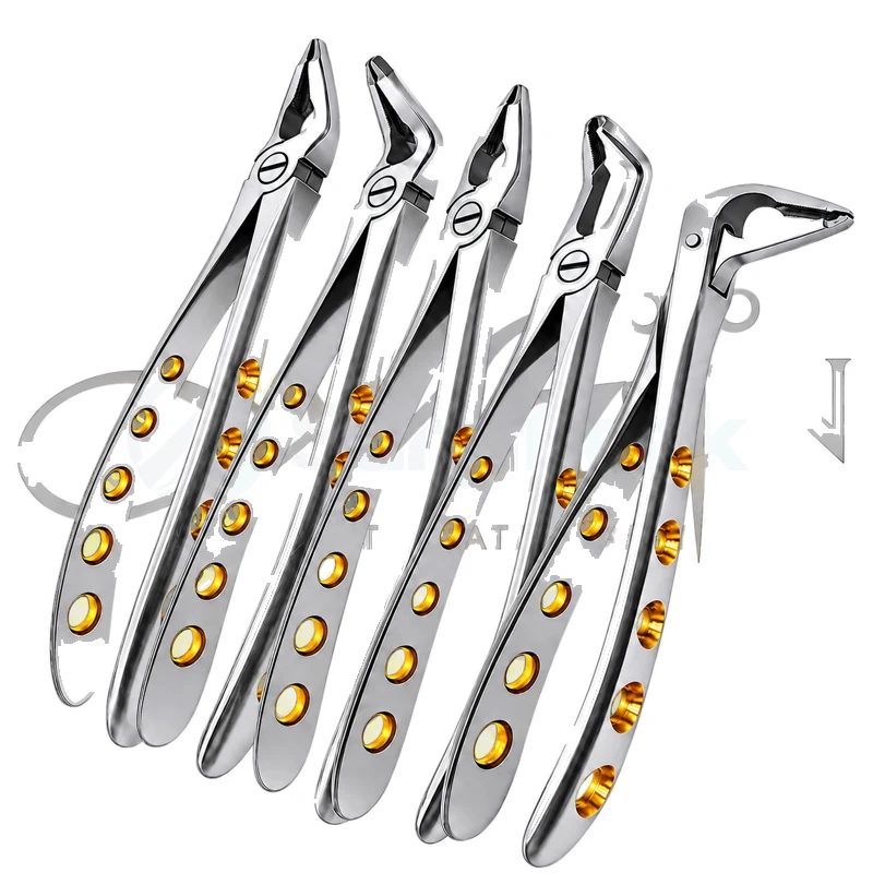 5 Dental Extracting Forceps F1 F2 F3 F4 F7
