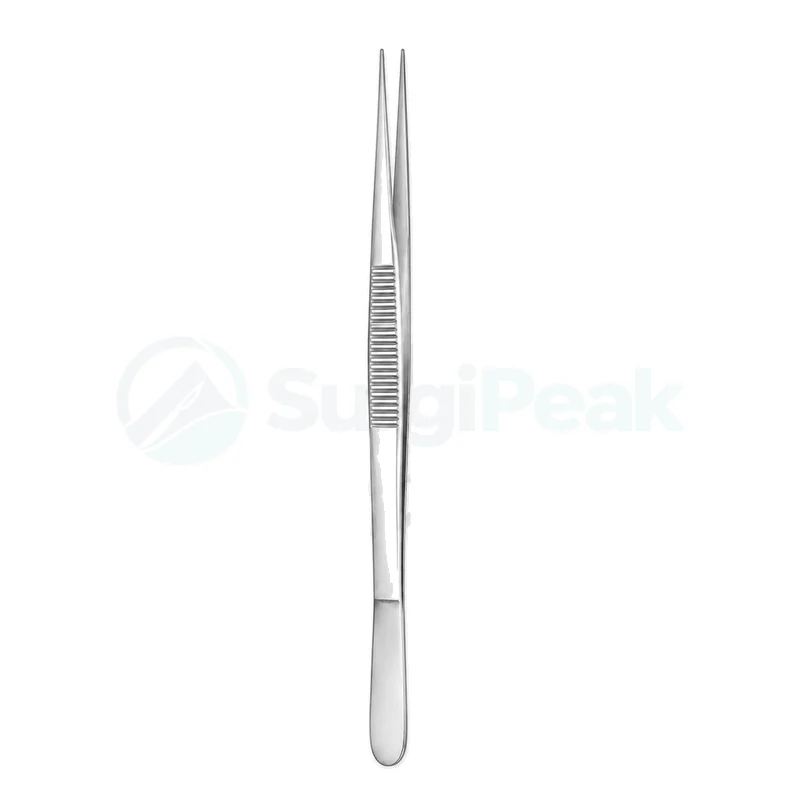 5" Fine Point Straight Tip Splinter Forceps