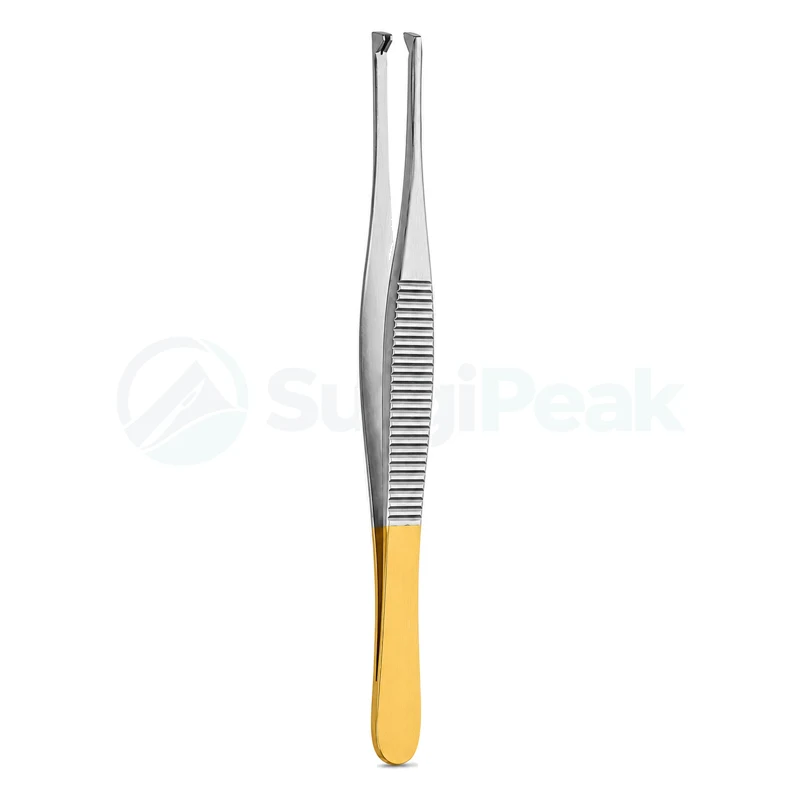 Adson Tissue Forceps Micro 1×2 Teeth 12 cm