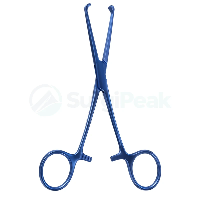 Allis Tissue Forceps, 5 x 6 Teeth, 6″, Titanium