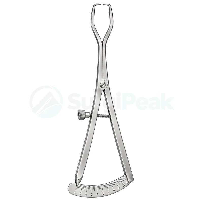 Castroviejo Caliper Curved 17cm