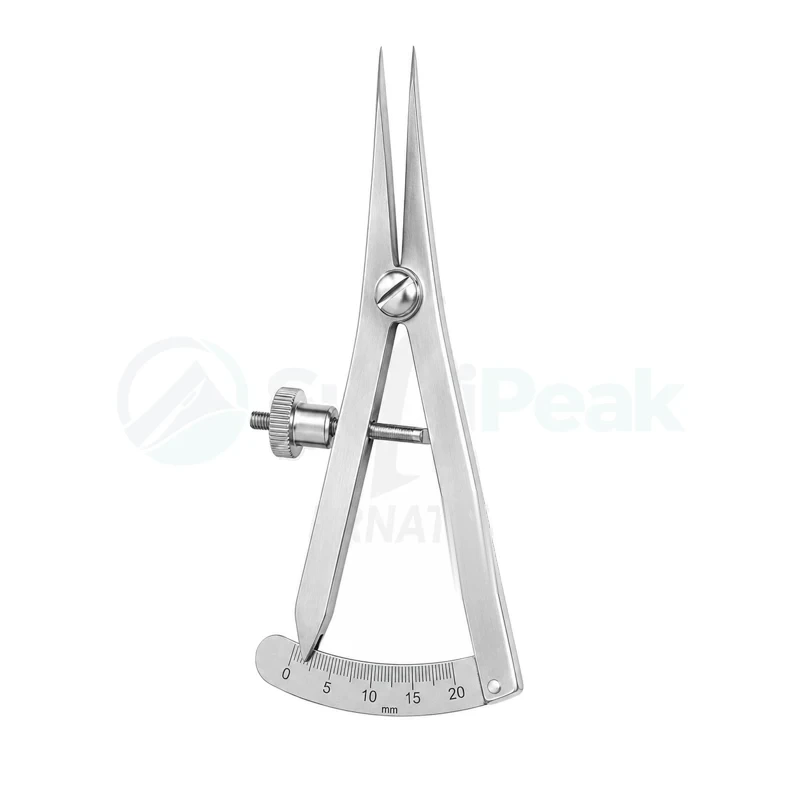 Castroviejo Curved Caliper 12.5 cm