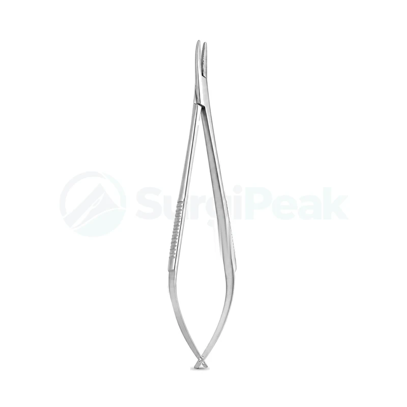Castroviejo Curved Needle Holder 14 cm