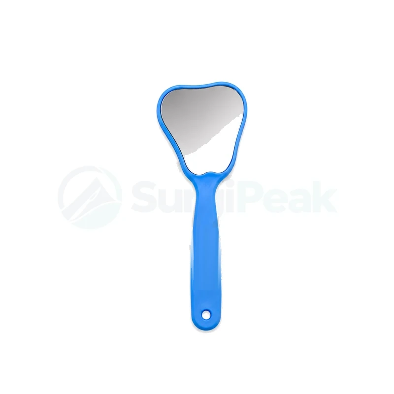 Dental Mouth Mirror with Plastic Handle