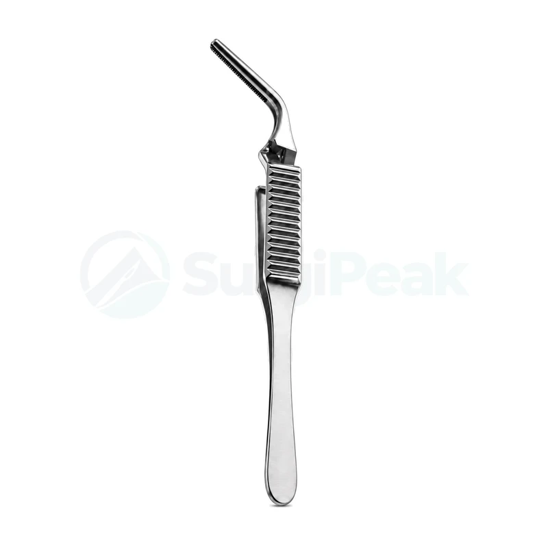 Diethrich Bulldog Clamp Angled 55° 8 cm