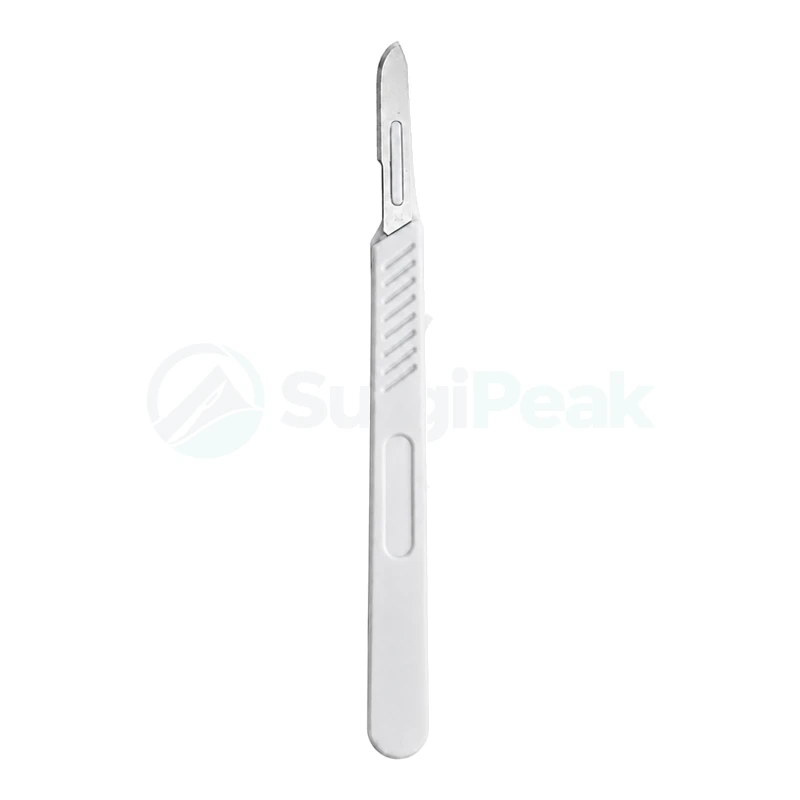 Disposable Scalpel with Plastic Handle