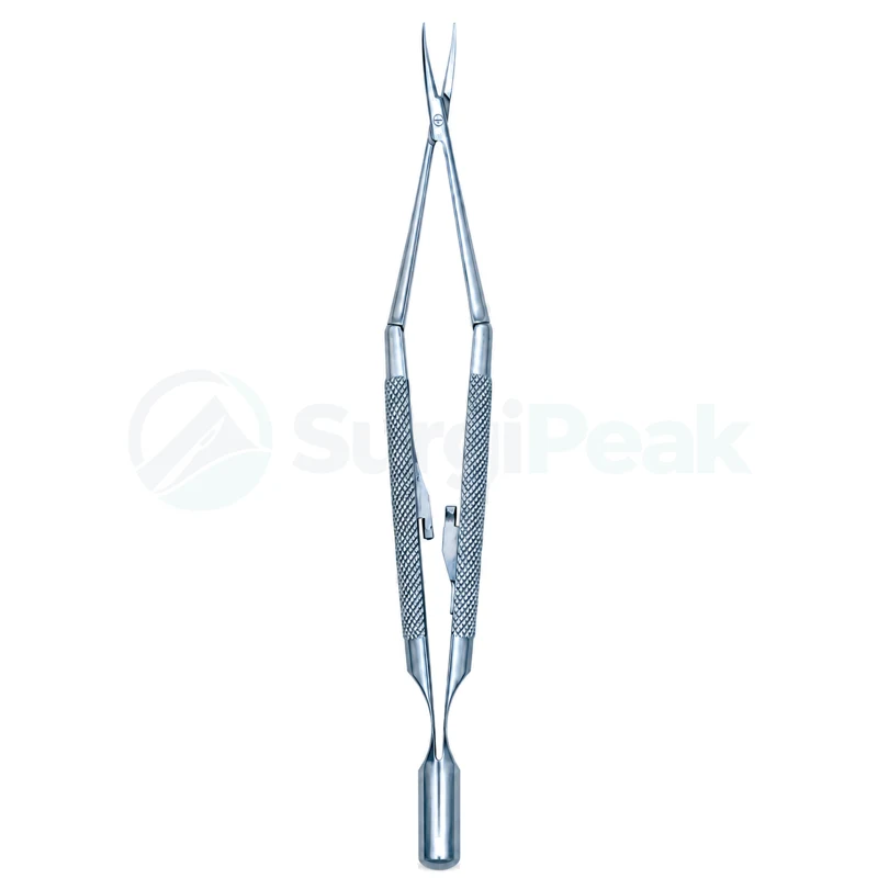 Double Action Needle Holder 7¼" Curved Titanium