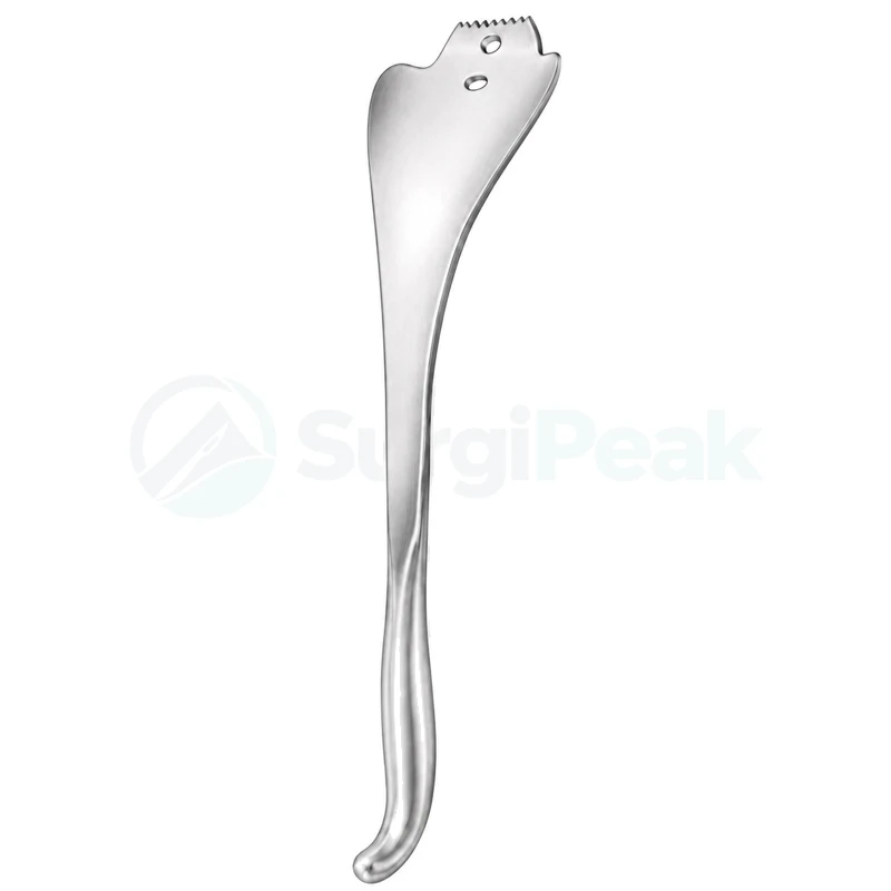 Femoral Neck Retractor 13 Inch 330mm With Suction Holes
