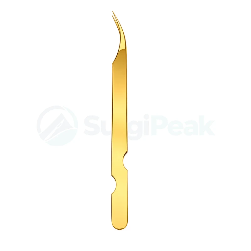 Gold Classic Crane Lash Tweezers