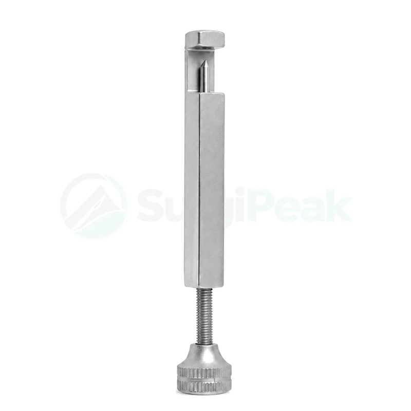 Intestinal Clamp with Screw Adjusting Mechanism