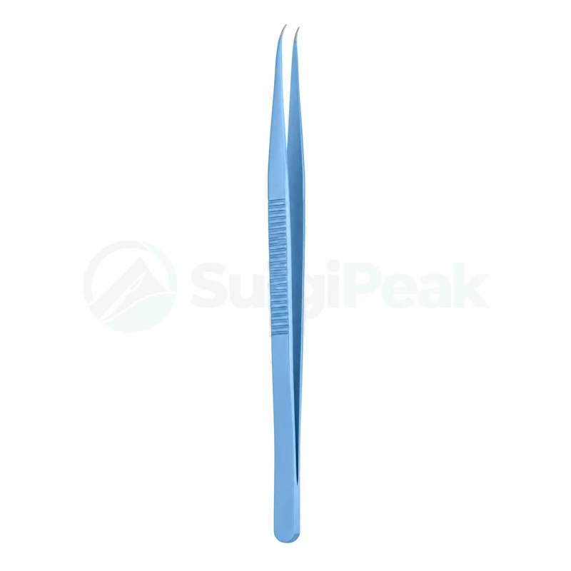 Jeweler Style Forceps #3 Curved 7" Titanium