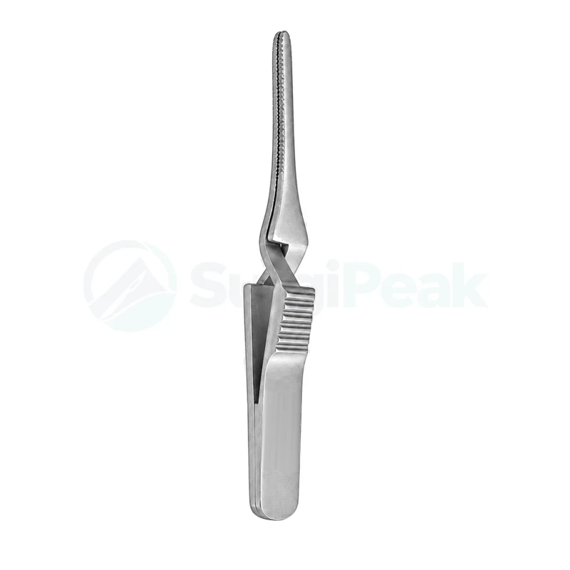 Micro Bulldog Straight Serrated Jaw Surgical Clamp 5 cm