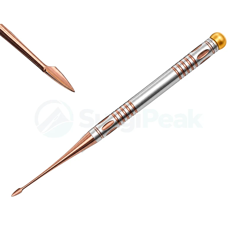 New Sharpened Straight Spade Root Proximator PDL Dental Elevator Stainless Steel Polish