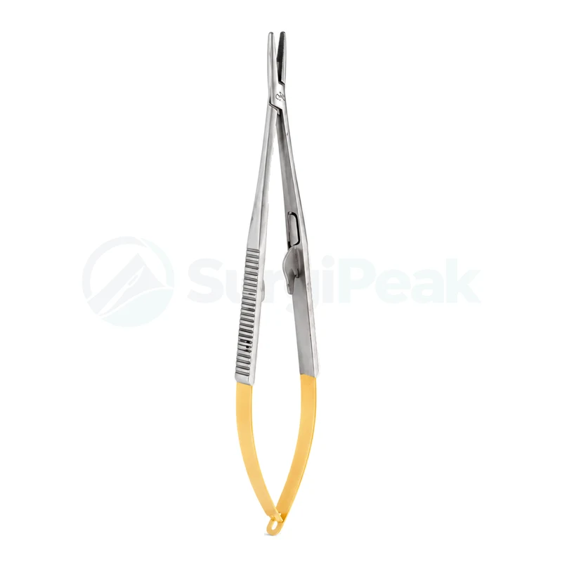 Premium Castroviejo Needle Holder TC 14 cm