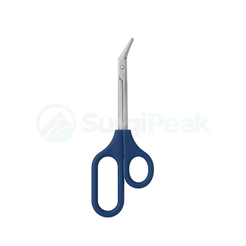 Professional Baby Nail Safety Scissors with Angled Rounded Tip – Stainless Steel Baby Nail Trimming Scissors for Infants & Toddlers