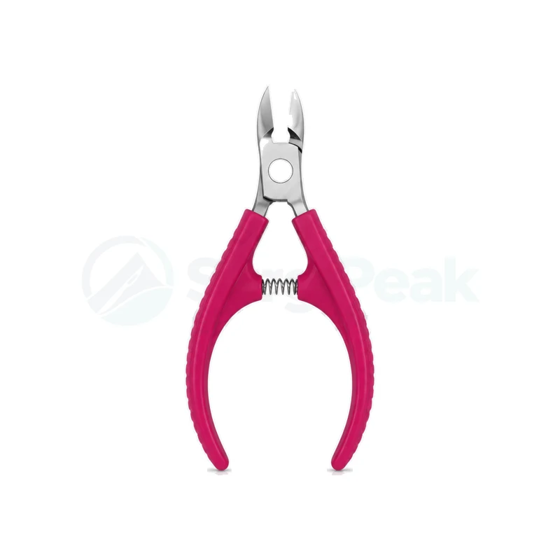 Professional Half-Jaw Spring Cuticle Nipper Nail Cutter