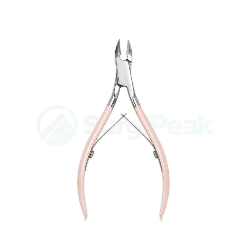 Professional Stainless Steel Cuticle Nipper Cutter with Grip