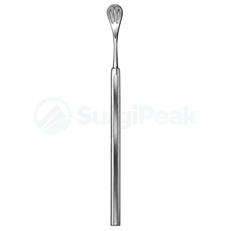 Troutman Spatula 6mm Serrated